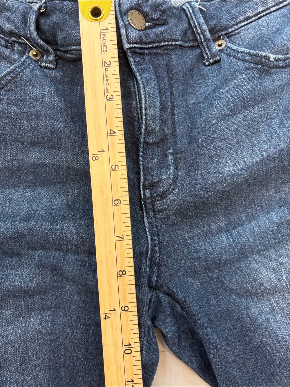 Just USA Women's Skinny Jeans in Dark and Medium Blue (Bundle) - Picture 7 of 14